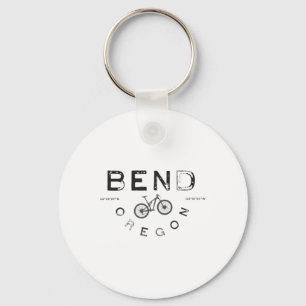 Bend Oregon Mountain Biking Key Ring