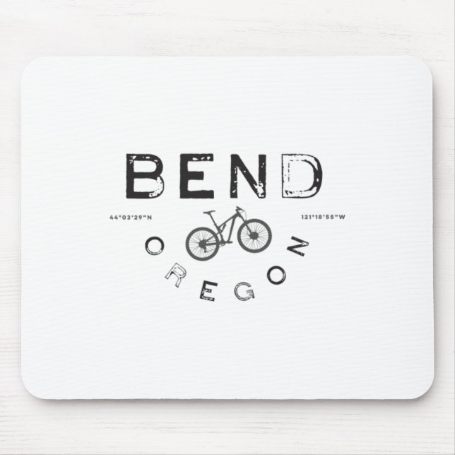 Bend Oregon Mountain Biking  Mouse Pad (Front)