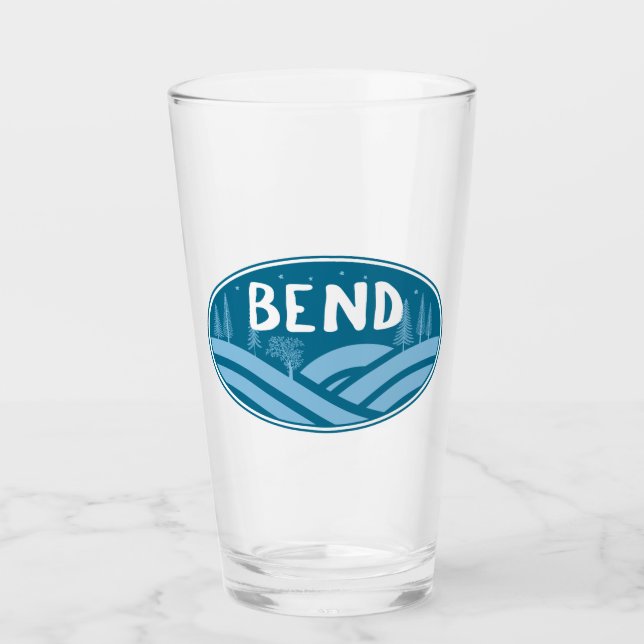 Bend Oregon Outdoors Glass (Front)
