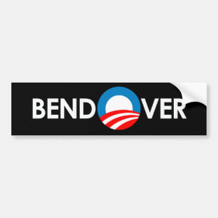 BEND OVER BUMPER STICKER