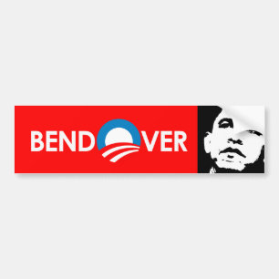 BEND OVER BUMPER STICKER
