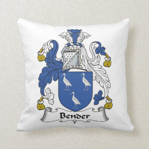 Bender Family Crest Cushion
