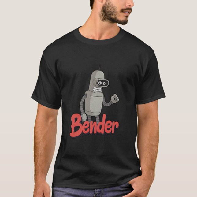 Bender Futurama T-Shirt (Front)