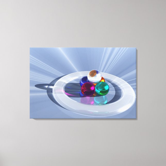 Bending Light Canvas Print (Front)