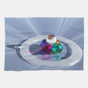 Bending Light Kitchen Towel
