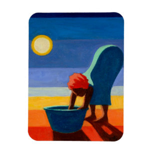 Bending Woman 2005 Magnet