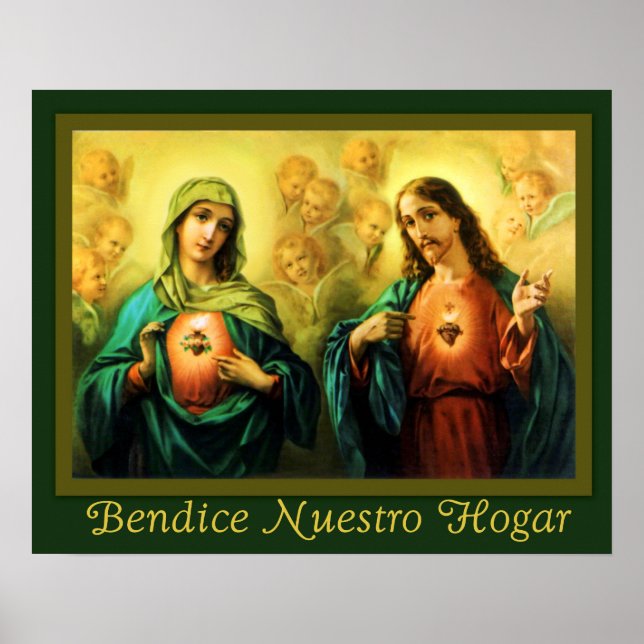 Bendtermination del Hogar Sagrado e Inmaculado Cor Poster (Front)