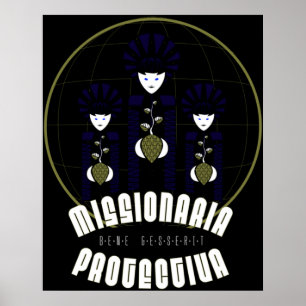 Bene Gesserit Missionaria Protectiva Fitted Poster