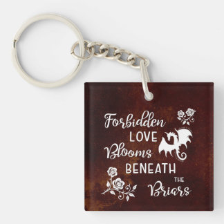 Beneath the Briars Brenda K Davies Key Ring
