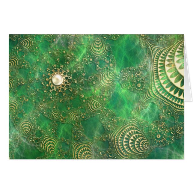 Beneath the Emerald Sea Card (Front Horizontal)