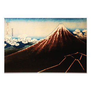 Beneath the Summit Ukiyo-e Japanese Art Photo Print
