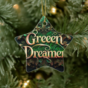 "Beneath The Surface" Ceramic Ornament