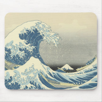Beneath the Wave of Kanagawa, Hokusai, 1830-32 Mouse Pad