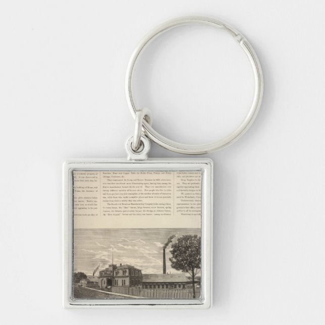 Benedict and Burnham Manfacturing Company Key Ring (Front)