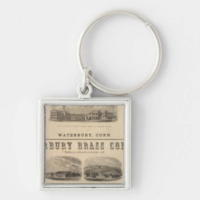 Benedict and Burnham Manufacturing Company Key Ring (Front)