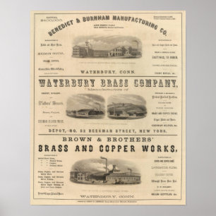 Benedict and Burnham Manufacturing Company Poster