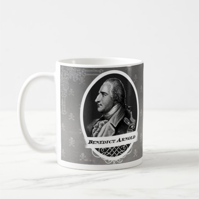 Benedict Arnold Historical Mug (Left)