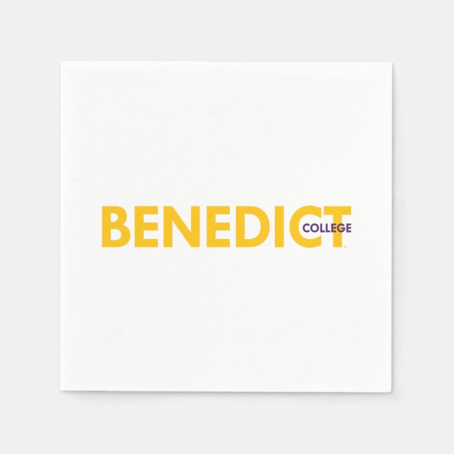 Benedict College Graduation Napkin (Front)
