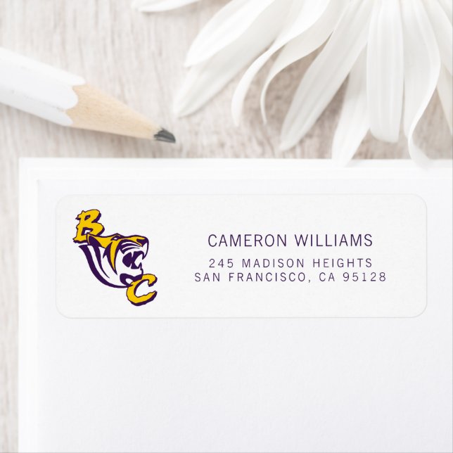 Benedict College Graduation Return Address Label (Insitu)