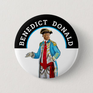 Benedict Donald 6 Cm Round Badge