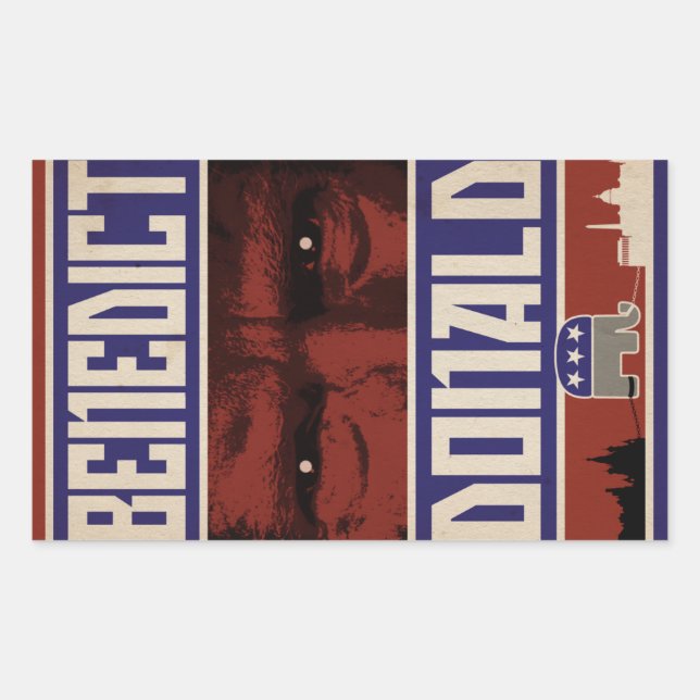 Benedict Donald Stickers (Set of 4) (Front)