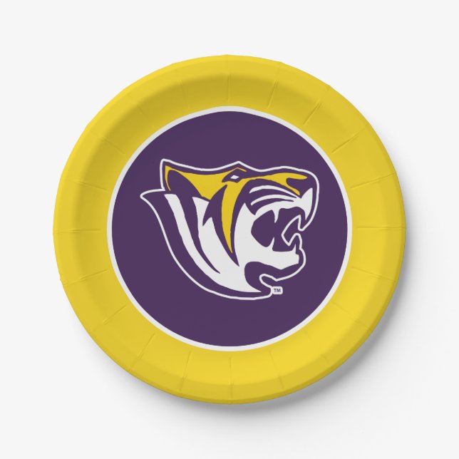 Benedict Tiger Paper Plate (Front)