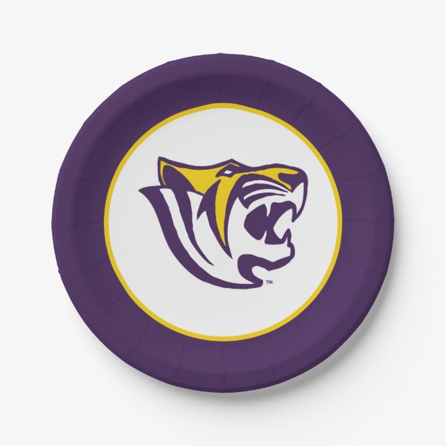 Benedict Tiger Paper Plate (Front)