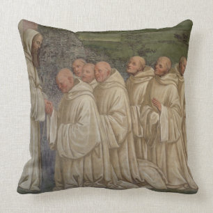 Benedictine Monks, from the Life of St. Benedict ( Cushion