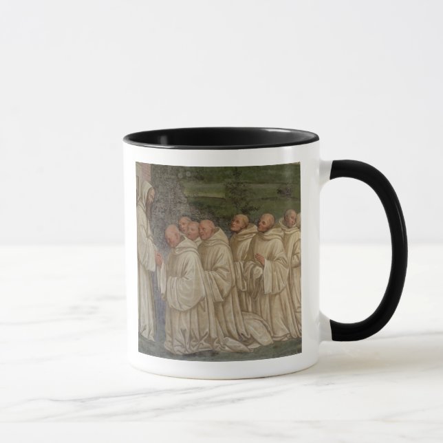 Benedictine Monks, from the Life of St. Benedict ( Mug (Right)