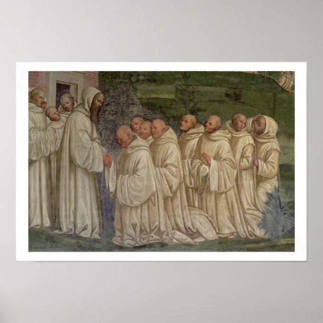 Benedictine Monks, from the Life of St. Benedict ( Poster (Front)