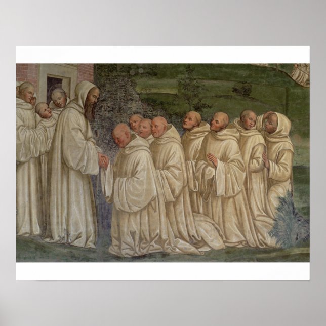 Benedictine Monks, from the Life of St. Benedict ( Poster (Front)