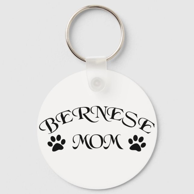 Benese Mum (Fancy Text) Key Ring (Front)