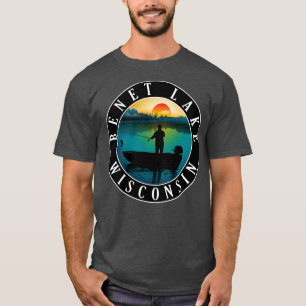 Benet Lake Wisconsin Fishing T-Shirt