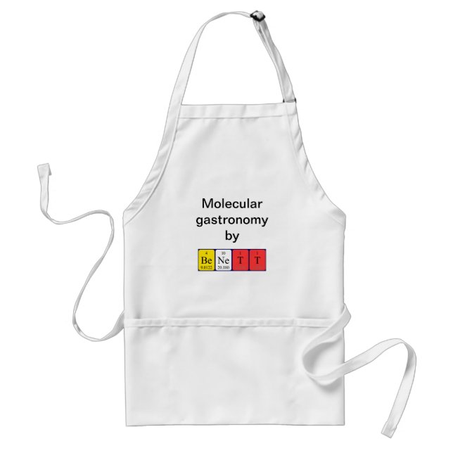 Benett periodic table name apron (Front)