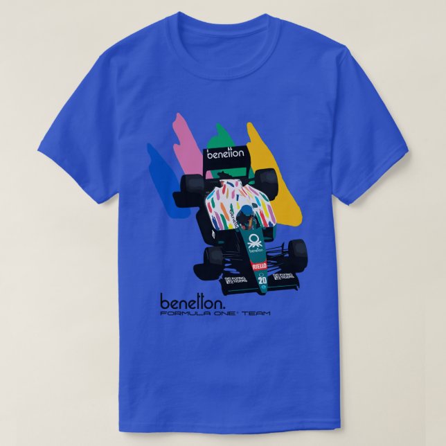 Benetton Racing B186 T-Shirt (Design Front)