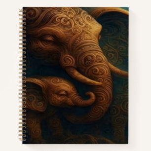 Benevolent Elephants Sketch Notebook