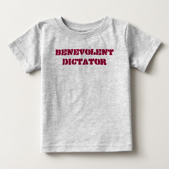benevolentdictator baby T-Shirt (Front)