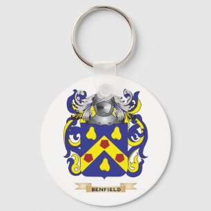Benfield Coat of Arms (Family Crest) Key Ring