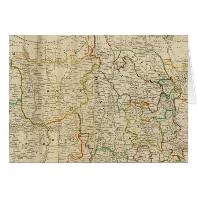 Bengal, Bahar &c north (Front Horizontal)