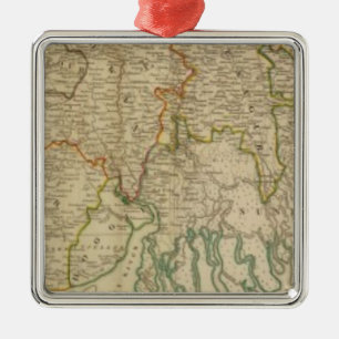 Bengal, Bahar &c south Metal Tree Decoration