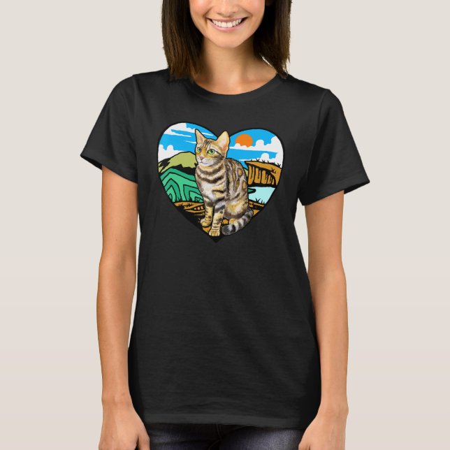 Bengal Cat 5 T-Shirt (Front)