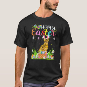 Bengal Cat Bunny Egg Hunting Bengal Cat Happy East T-Shirt