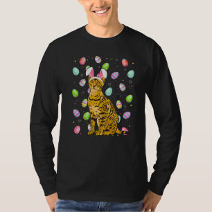 Bengal Cat Easter Egg Funny Bengal Cat Easter Sun T-Shirt