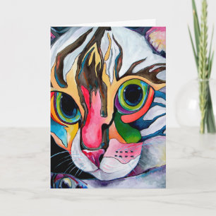 Bengal Cat Greeting Card
