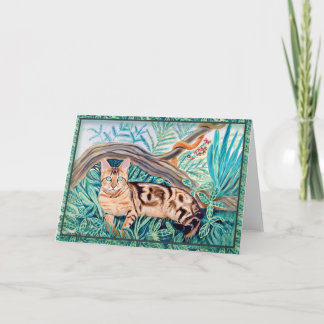 Bengal Cat Greeting Cards
