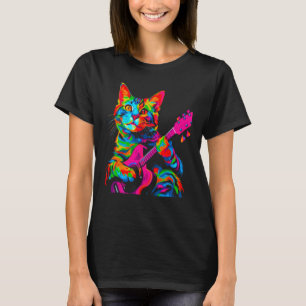 Bengal Cat Guitar T-Shirt