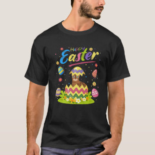 Bengal Cat Lover Funny Easter Egg Bengal Cat Happy T-Shirt