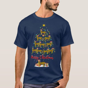 Bengal Cat Lover Matching Santa Bengal Cat Christm T-Shirt