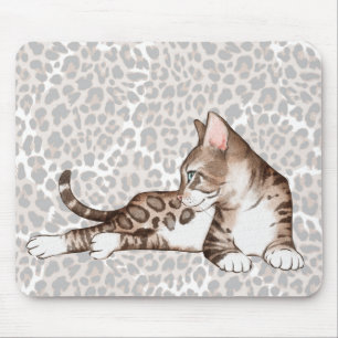 Bengal Cat Mousepad