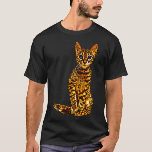 Bengal Cat Pet, Novel Design For Kitten, Kitty Lov T-Shirt